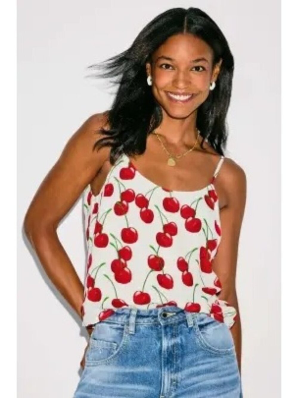 R-12. Muma World White Cherry Classic Cami